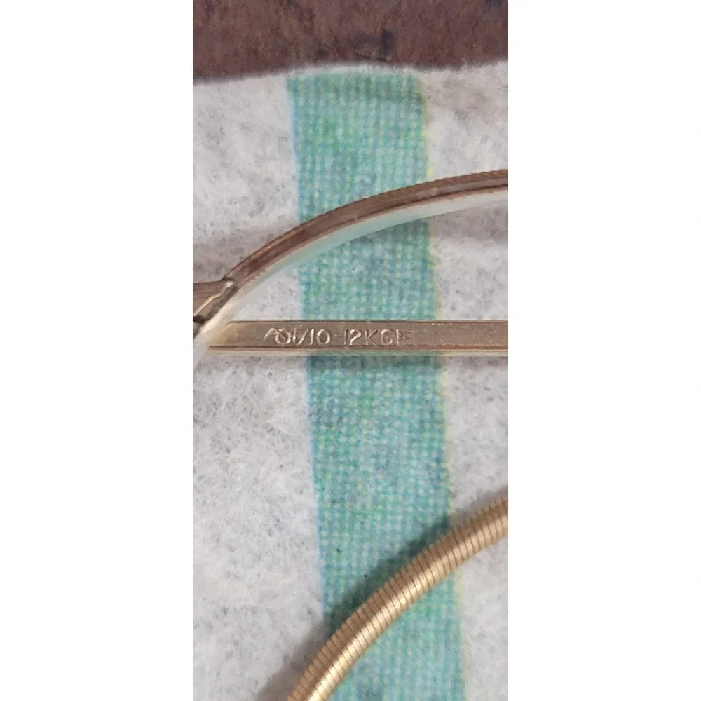 Vintage FUL-VUE 1930's 12K Gold Filled eyeglasses W/Case.